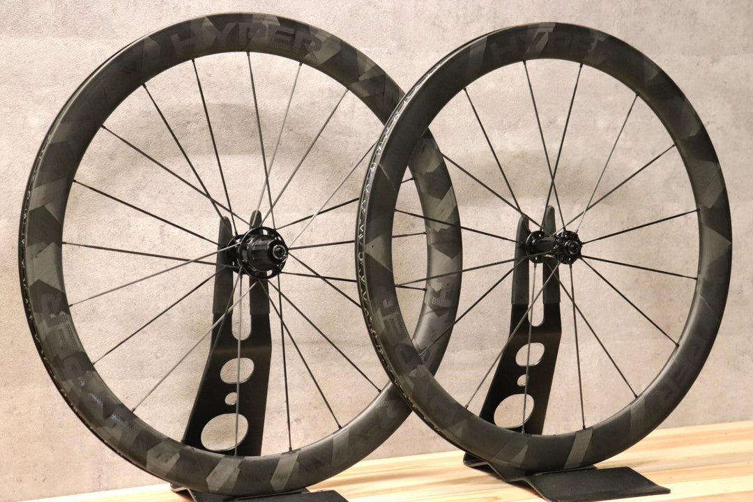 ウィンスペース WINSPACE ルンハイパー LUN HYPER 50 RIM カーボン チューブレスレディ ホイールセット シマノ 11/12S 19C 【さいたま浦和店】