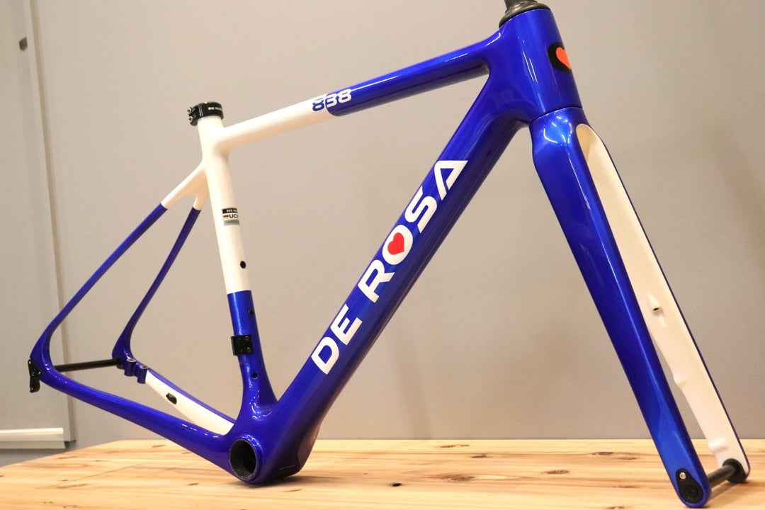 未使用 デローザ DE ROSA R838 DISK 2022モデル 46サイズ カーボン ディスク ロードバイク フレームセット 【仙台店】