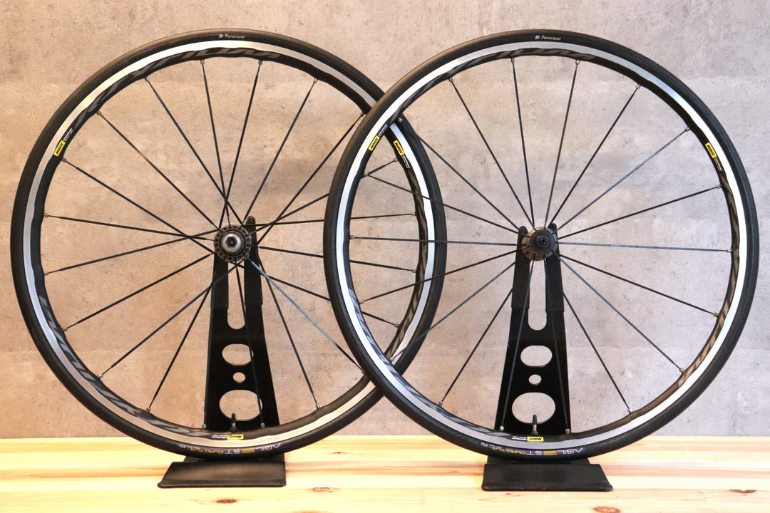 マビック MAVIC キシリウム エリート KSYRIUM ELITE UST アルミ チューブレスレディ ホイールセット シマノ11/12S 17C 【さいたま浦和店】