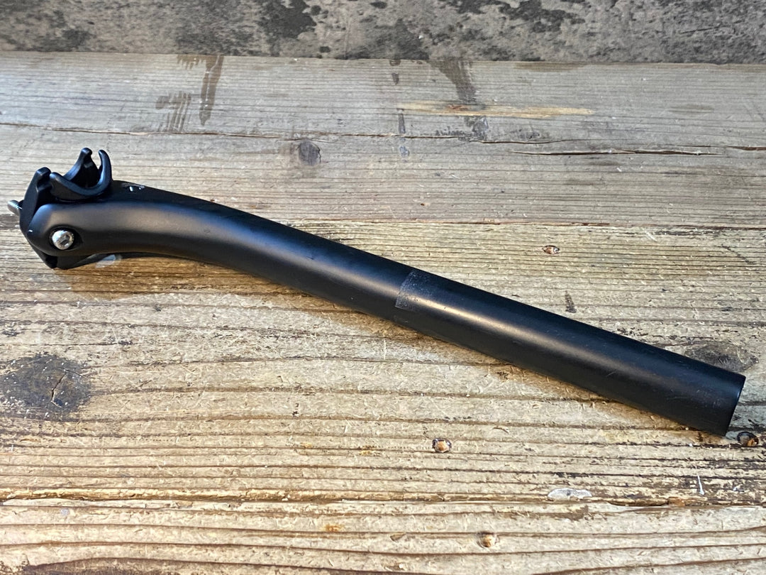 JU472 TNI BLACK シートポスト カーボン 320mm Φ27.2 ※クランプ跡あり