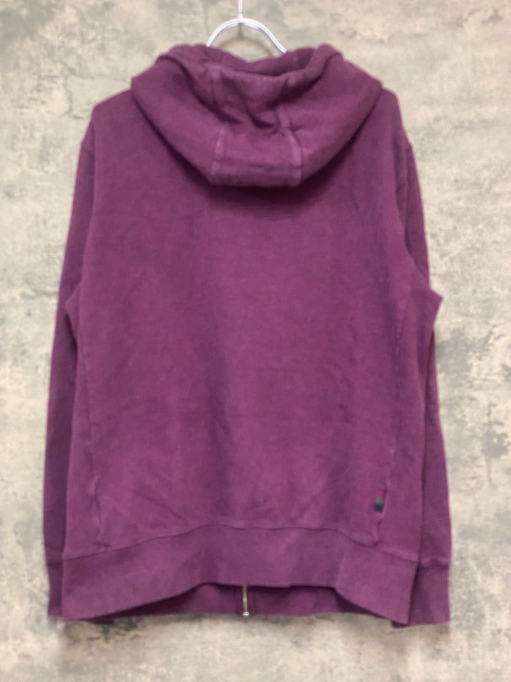 KQ640 ラファ Rapha LOGO HOODIE 長袖 パーカー 紫 L
