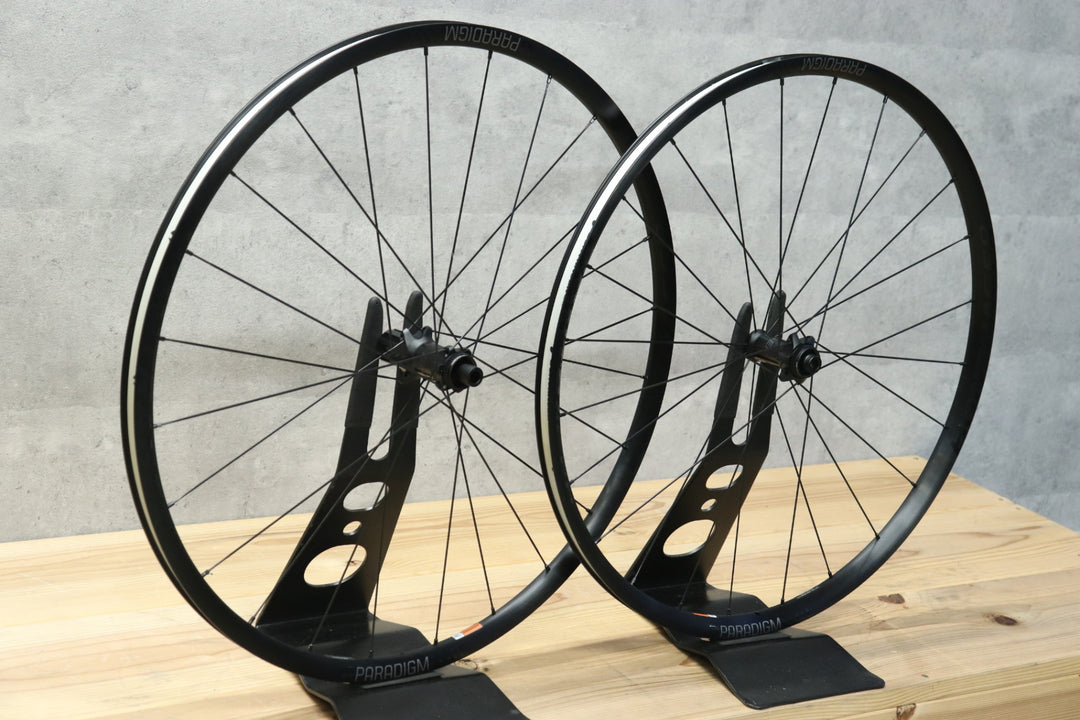 ボントレガー BONTRAGER パラダイムエリート PARADIGM ELITE TLR DISC アルミ チューブレスレディ ホイールセット シマノ11/12S 【さいたま浦和店】