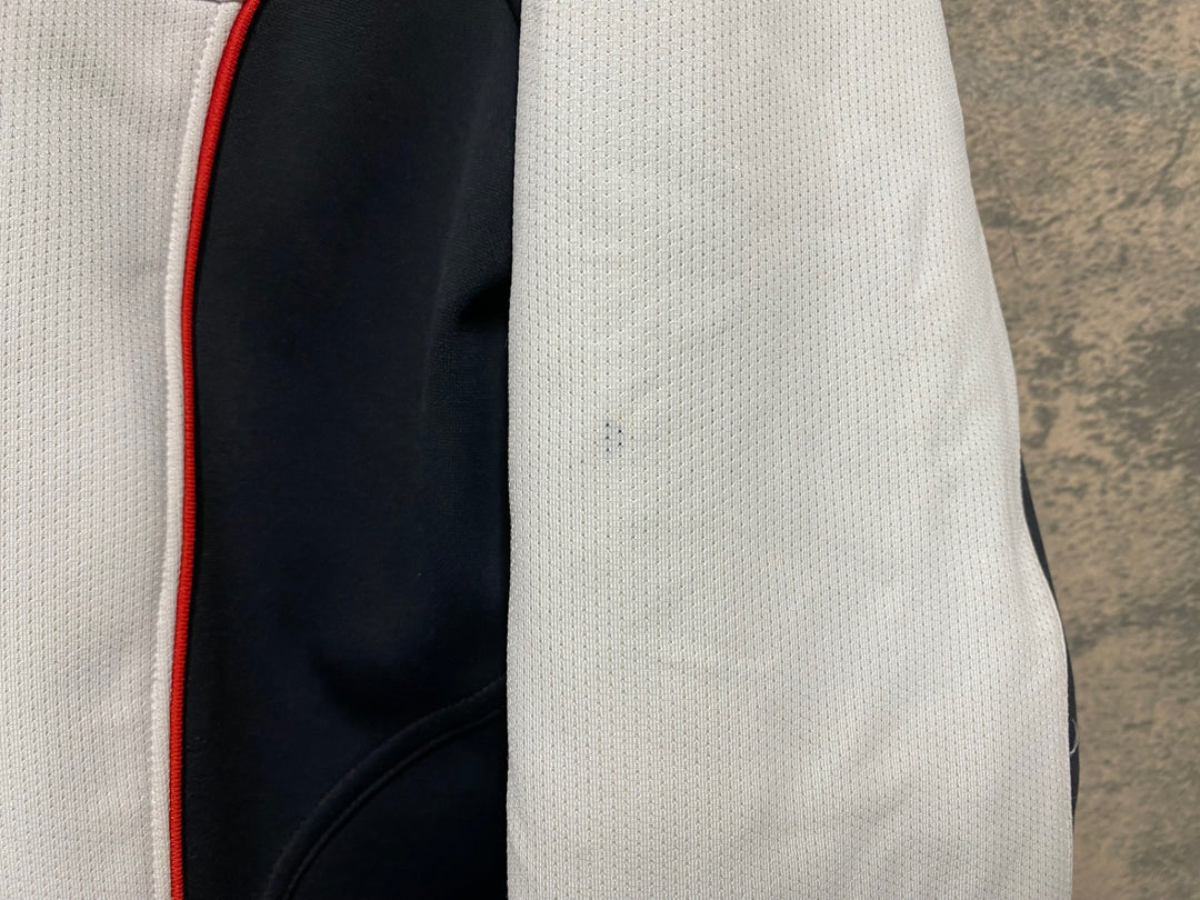 JG307 パールイズミ PEARL iZUMi 長袖 サイクルジャケット 白 黒 M 裏起毛
