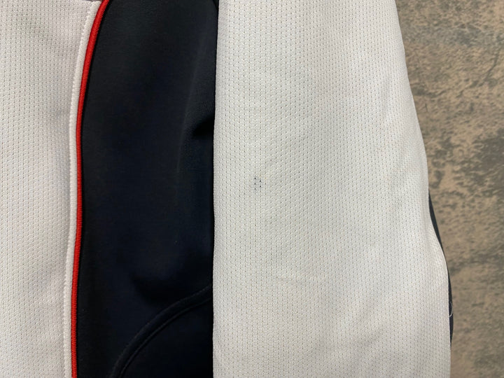 JG307 パールイズミ PEARL iZUMi 長袖 サイクルジャケット 白 黒 M 裏起毛
