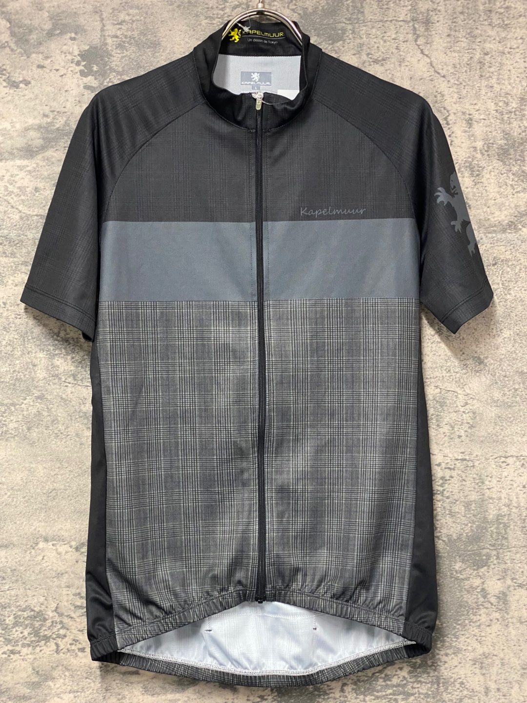 KK713 カペルミュール KAPELMUUR 半袖 サイクルジャージ 黒 L レディース