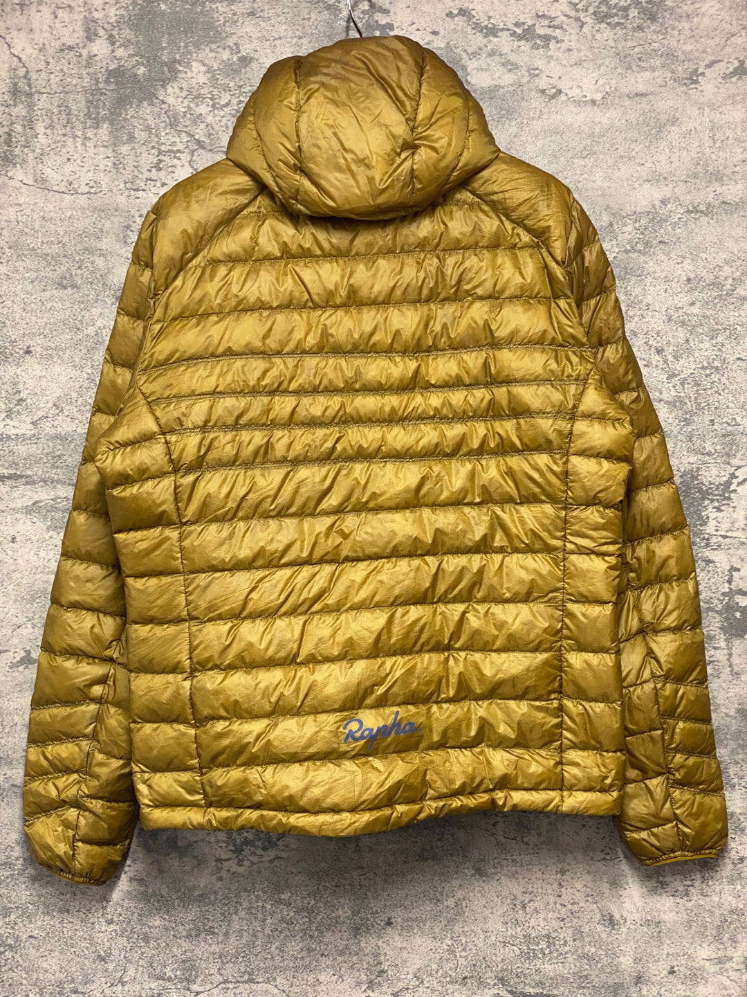 JY604 ラファ Rapha EXPLORE DOWN JACKET 長袖 ジャケット 茶 M 中綿 ダウン