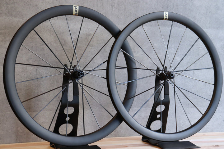 パーティントン Partington Wheels R-SERIES MKII R39/44 ゴールド カーボン チューブレスレディ ホイールセット シマノ12/11S 【さいたま浦和店】