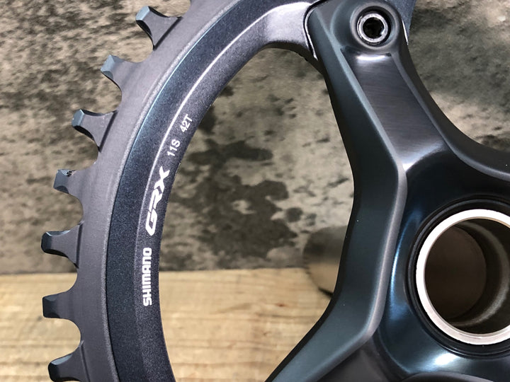 JR623 シマノ SHIMANO GRX FC-RX810-1 クランクセット 172.5mm 42T