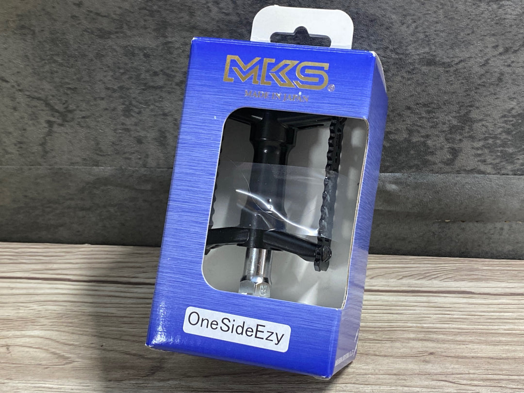 KQ699 三ヶ島 MKS SYLVAN STREAM NEXT フラットペダル 黒
