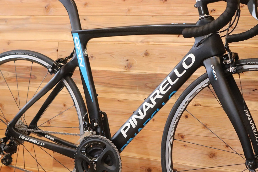ピナレロ PINARELLO ガン GAN RIM 2017モデル 515サイズ シマノ 105 5800 11S WH-RS81 カーボン ロードバイク 【広島店】