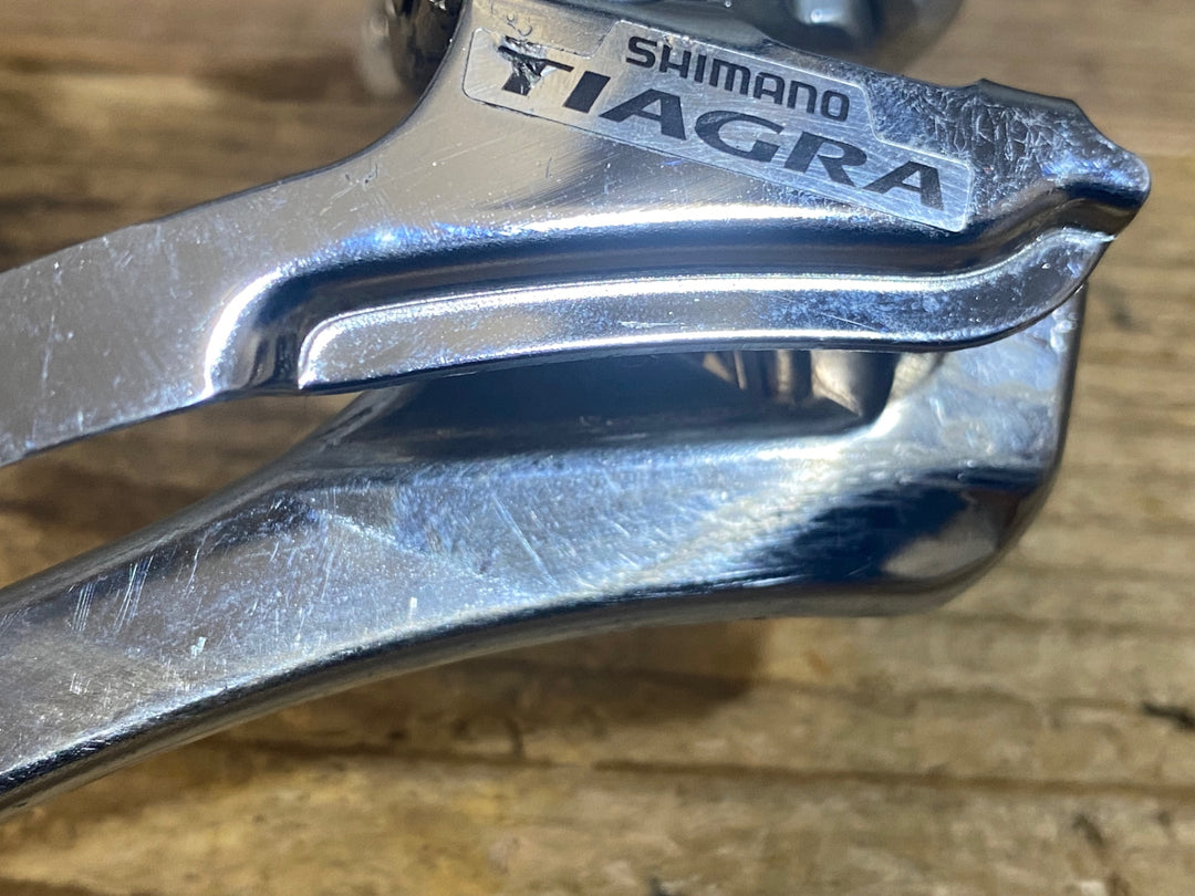 KK857 シマノ SHIMANO ティアグラ FD-4500 フロントディレイラー バンド Φ34.9 シルバー