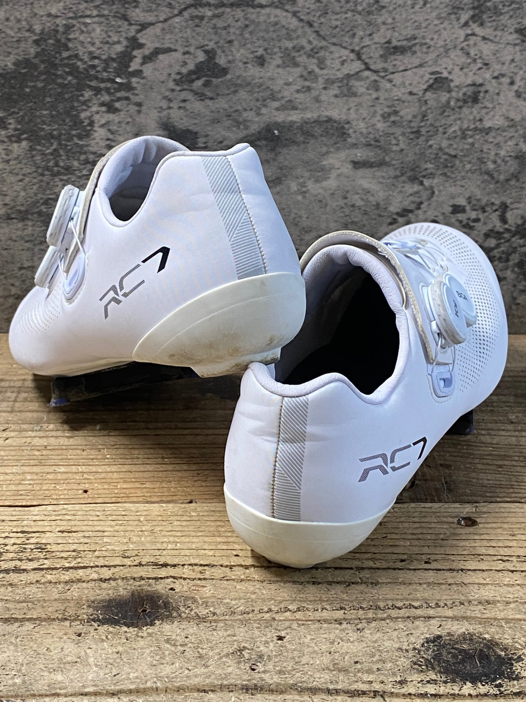 KG628 シマノ SHIMANO RC7 SH-RC703M ビンディングシューズ 白 EU40