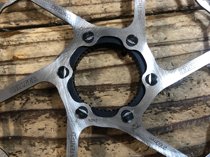 KJ888 ガルファー GALFER DB102WCL ディスクブレーキローター セット Φ160 センターロック 厚み1.77/1.72mm