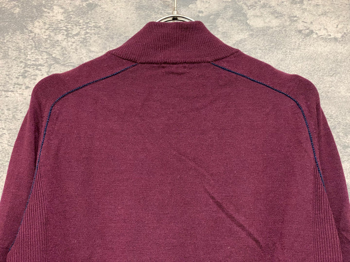 JO846 ラファ Rapha TRACK TOP 長袖 サイクルジャージ ワインレッド M