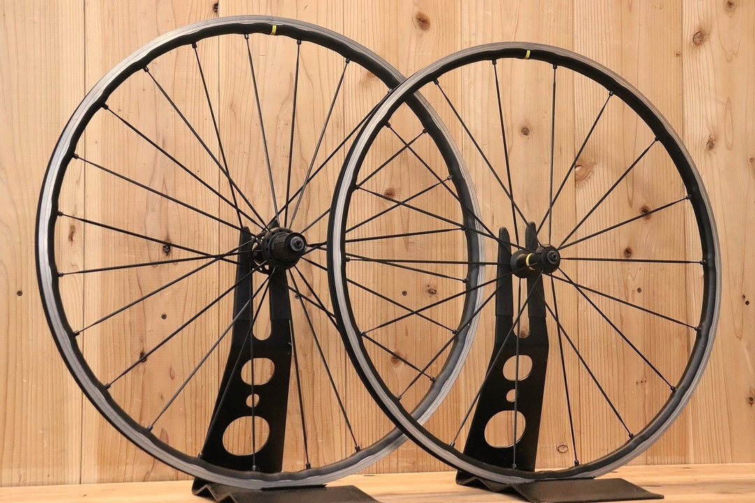 マビック MAVIC キシリウム KSYRIUM SL UST アルミ チューブレスレディ ホイールセット シマノ11/12S 【芦屋店】