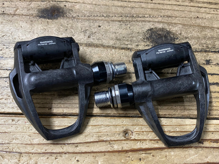 KE059 シマノ SHIMANO デュラエース DURA-ACE PD-R9100 ビンディングペダル SPD-SL