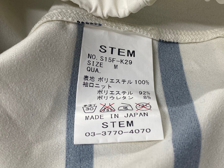 JJ985 ステムデザイン STEM DESIGN 長袖 サイクルジャケット 白 M