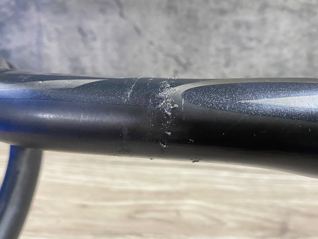 KI227 ジップ ZIPP SL-70 ERGO カーボン ドロップハンドル ブラケットC-C400mm Φ31.8 ※クランプ痕大のためジャンク