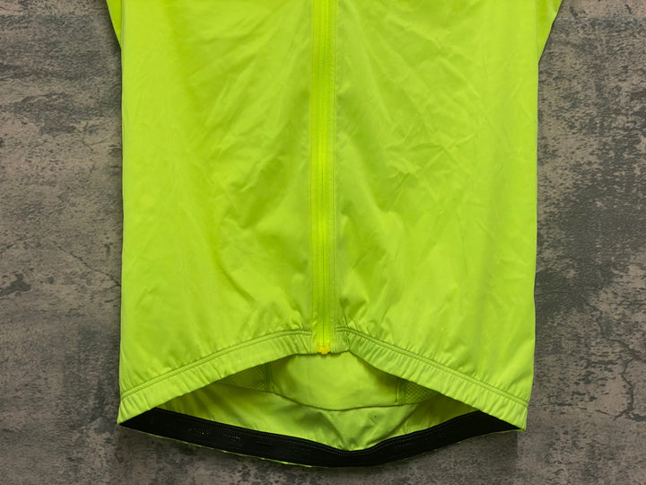 KL034 パールイズミ PEARL iZUMi ジレ サイクルベスト 蛍光 黃 L ※汚れ