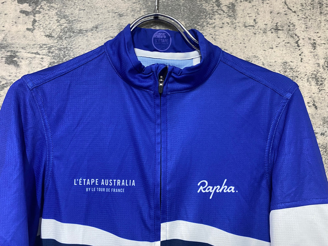 JI325 ラファ Rapha SUPER LIGHTWEIGHT JERSEY 半袖 サイクルジャージ 紫 M