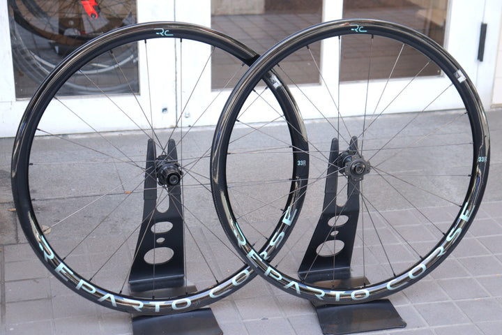 ビアンキ BIANCHI レパルトコルサ REPARTO CORSE 33R CERAMITECH カーボン チューブレスレディ ホイールセット シマノ 11S/12S【横浜店】
