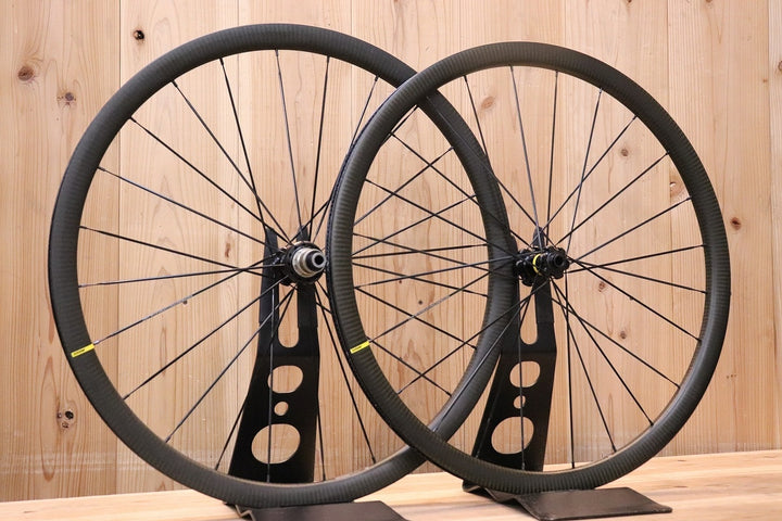 マヴィック MAVIC キシリウム KSYRIUM PRO CARBON SL UST DISC カーボン チューブレスレディ ホイールセット スラム XDR 12S 【芦屋店】