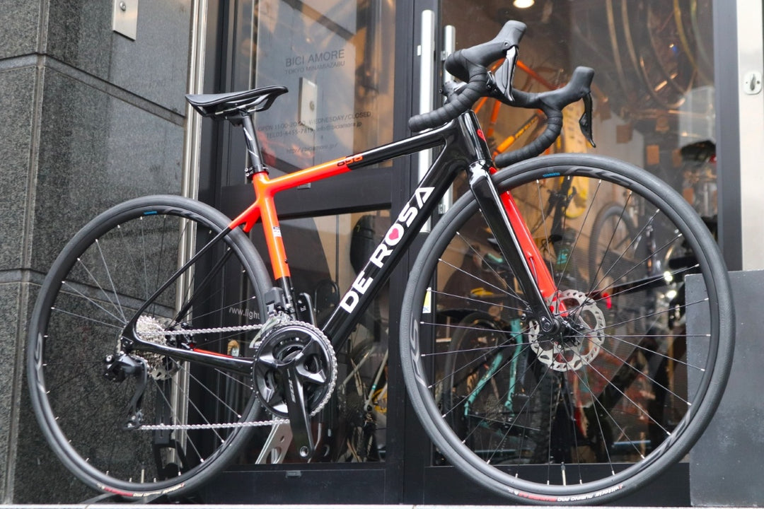 デローザ DE ROSA 838 DISC 2024モデル 46サイズ シマノ 105 Di2 R7170 12S カーボン ディスクブレーキ ロードバイク 【東京南麻布店】