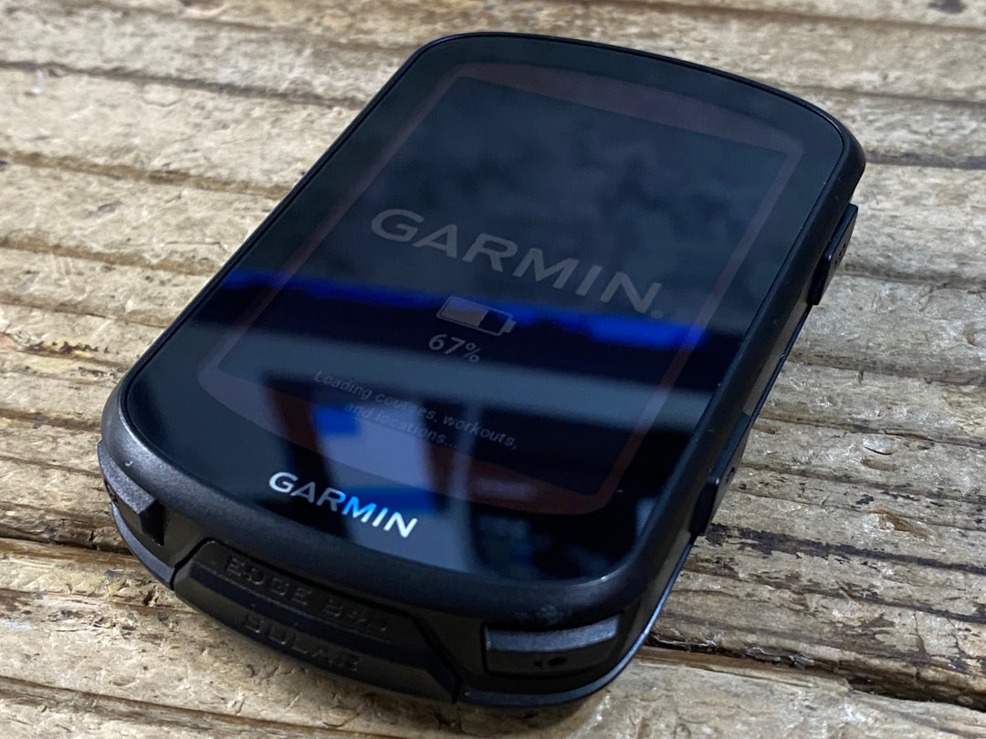 KH030 ガーミン GARMIN エッジ EDGE 840 SOLAR サイクルコンピューター 動作確認済