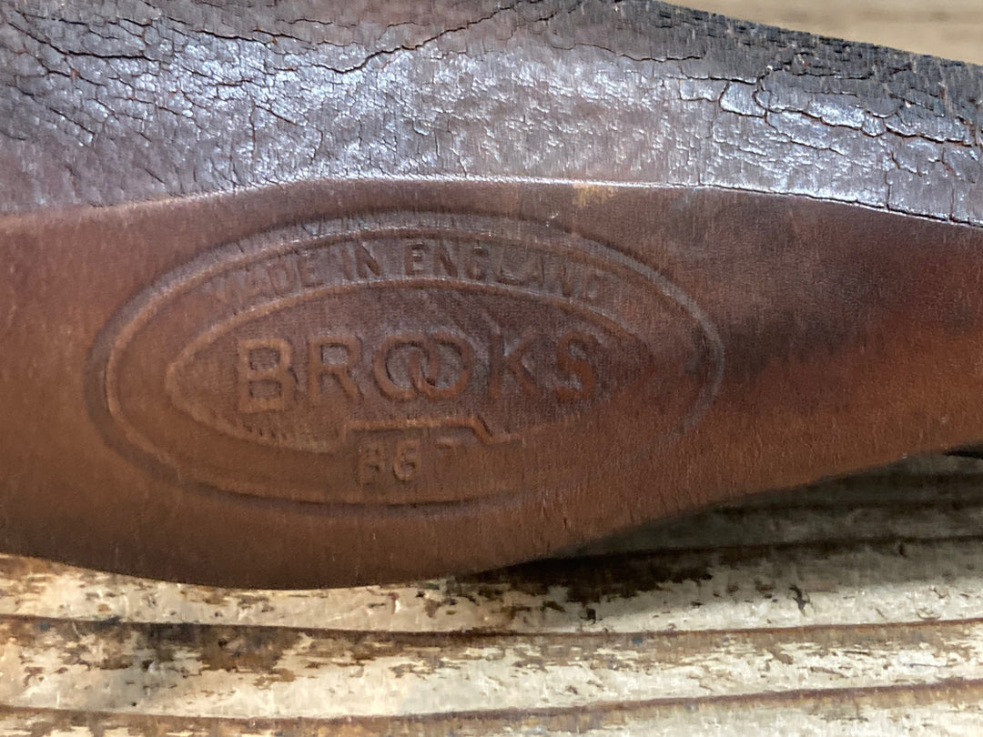 JX189 ブルックス BROOKS B67 サドル ※錆、劣化の為ジャンク