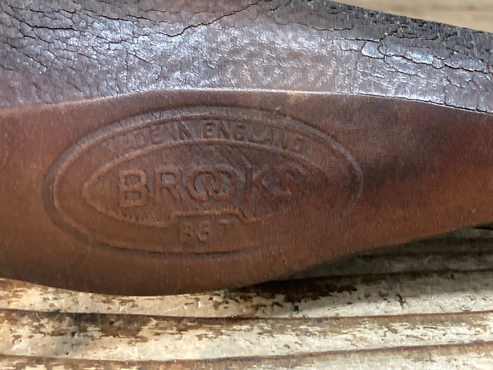JX189 ブルックス BROOKS B67 サドル ※錆、劣化の為ジャンク