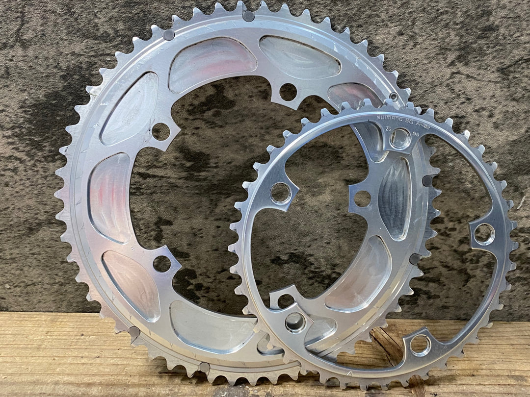 KK672 シマノ SHIMANO デュラエース DURAACE FC-7700 チェーンリング 55/42T 2枚セット TT トライアスロン
