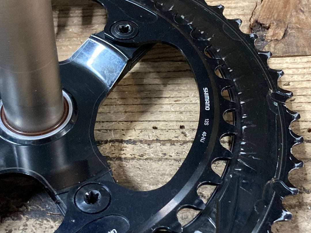 JL034 4iiii PRECISION PRO シマノ SHIMANO デュラエース DURA-ACE FC-R9200 172.5mm 54/40T 接続確認済み ※パワーメーターヒビあり
