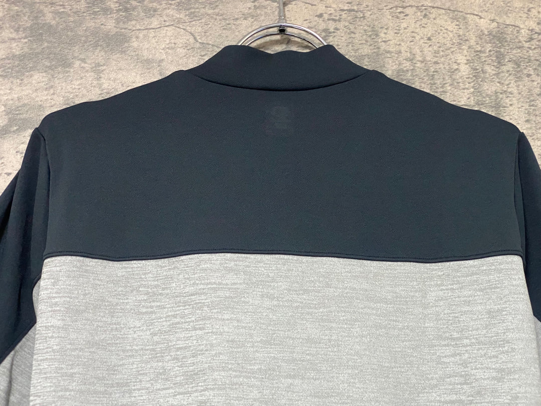 KJ045 パールイズミ PEARL iZUMi 半袖 サイクルジャージ 黒グレー M