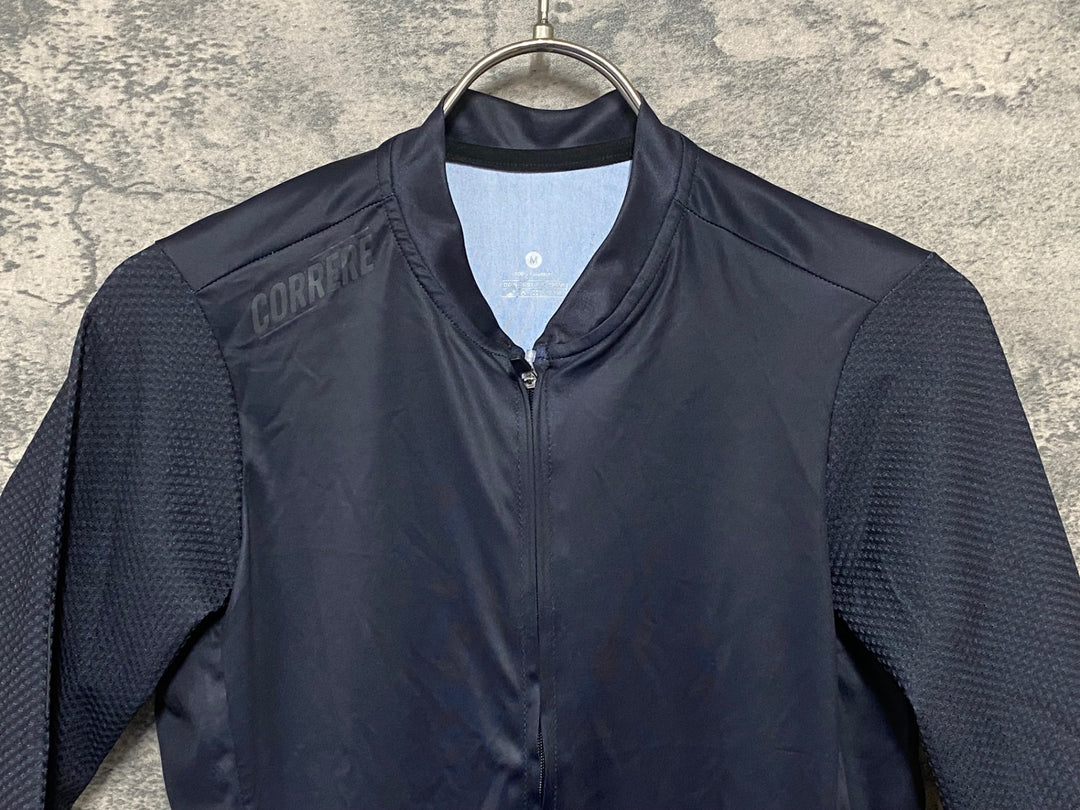 JT120 コレー CORRERE 半袖サイクルジャージ 黒 M