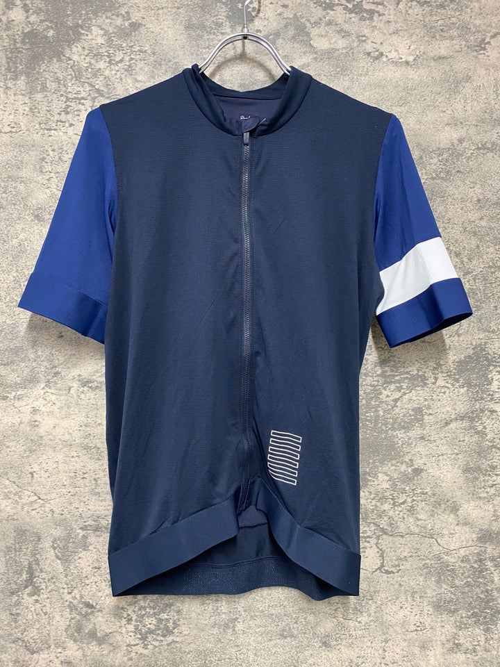 KC679 ラファ Rapha PRO TEAM TRAINING JERSEY 半袖 サイクルジャージ 紺 L
