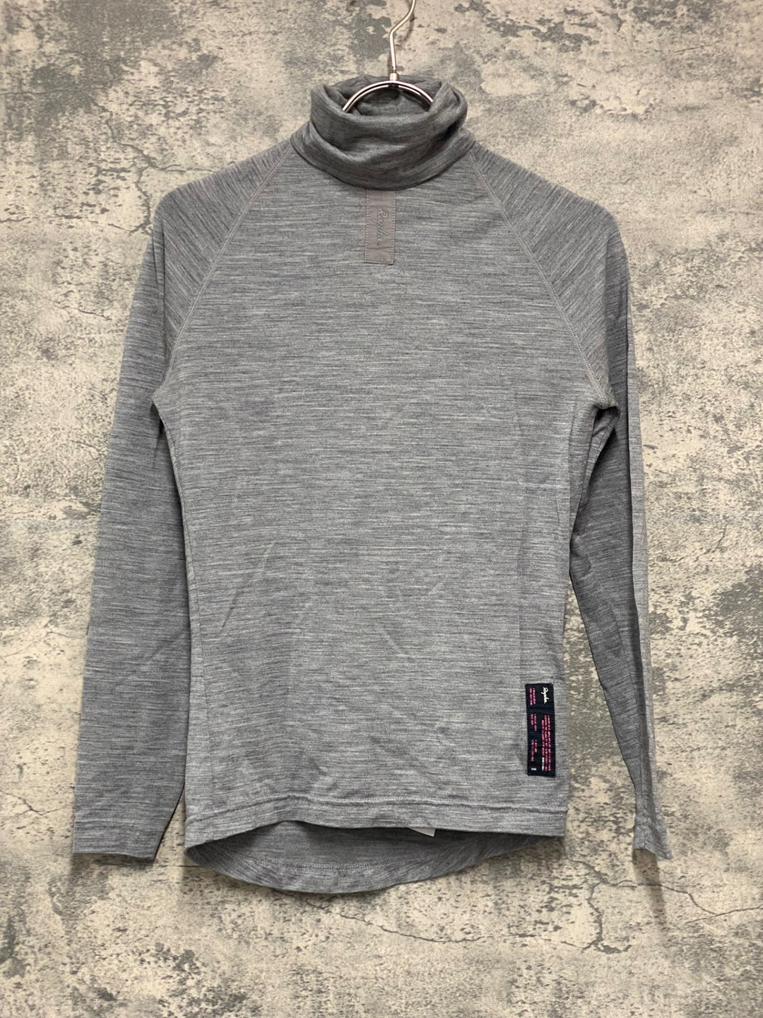 JX644 ラファ Rapha WINTER BASE LAYER ハイネック 長袖 ベースレイヤー グレー XXS