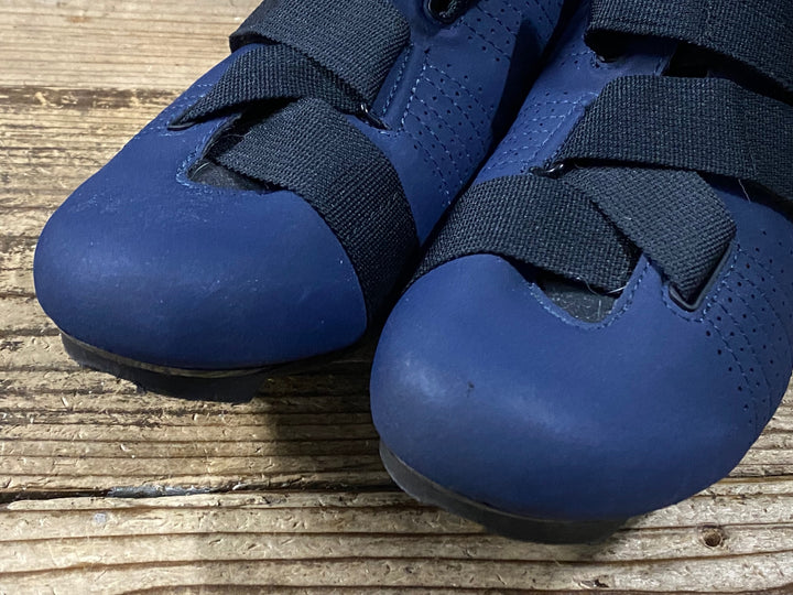 KI700 フィジーク Fizik テンポ パワーストラップ TEMPO R5 POWERSTRAP ビンディングシューズ EU44 3穴 紺
