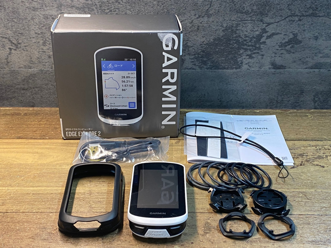 JJ186 ガーミン GARMIN エッジ EDGE EXPLORE2 サイクルコンピューター 動作確認済