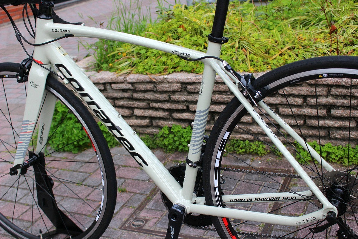 Corratec DOLOMIT 2024年式　サイズ48 White コラテック CORRATEC ドロミテ DOLOMITI Rim 2024 48サイズ シマノ