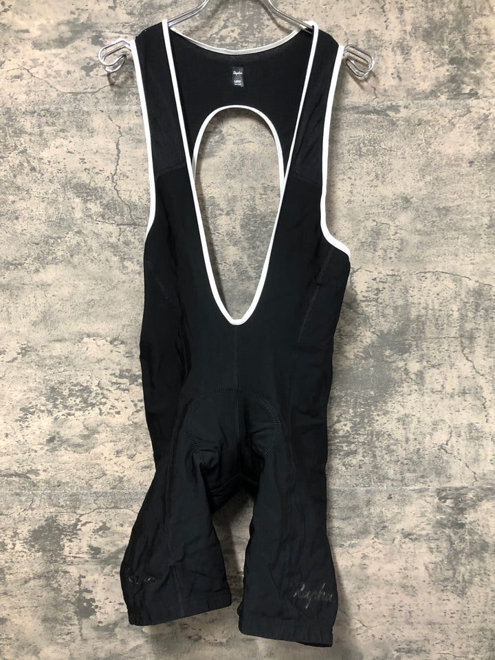 JV867 ラファ Rapha CLASSIC THERMAL BIB SHORTS ビブショーツ 黒 L 裏起毛
