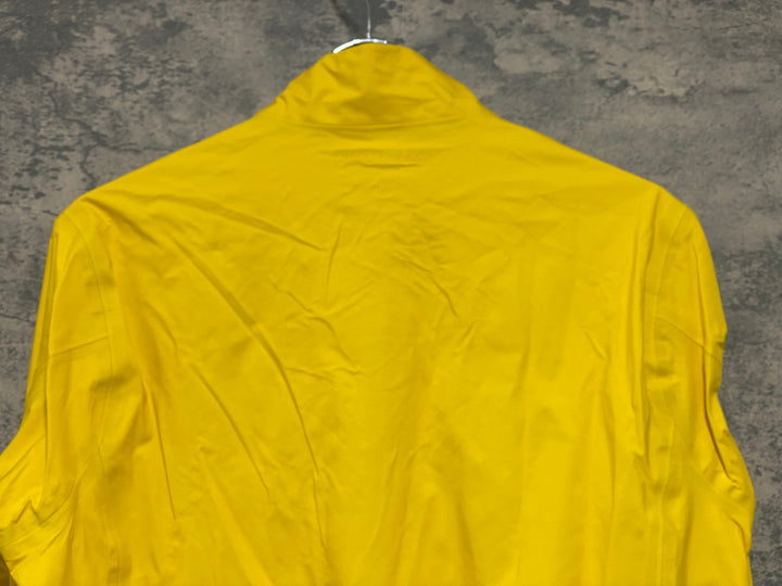 JY660 カフェドシクリステ CAFE DU CYCLISTE SUZETTE MEN 長袖 レインジャケット 黄 M