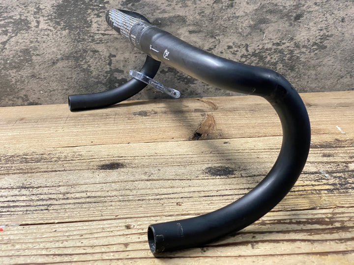 KG755 イーストン EASTON EC90 SLX3 カーボン ドロップハンドル Φ31.8 C-Cエンド420mm ※クランプ部凹み大、クラックのためジャンク