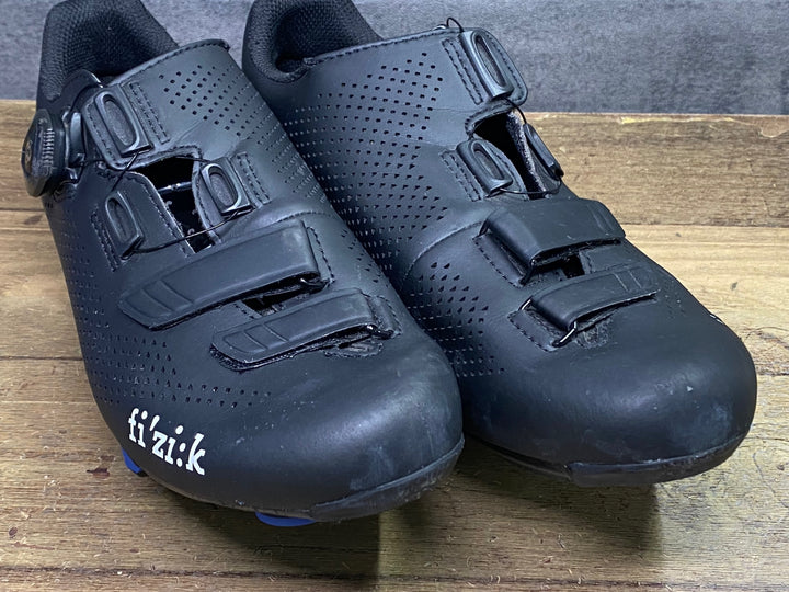 JK660 フィジーク fizik R4 ROAD SHOES ビンディングシューズ 黒 EU40.5 ※かかと部擦れあり