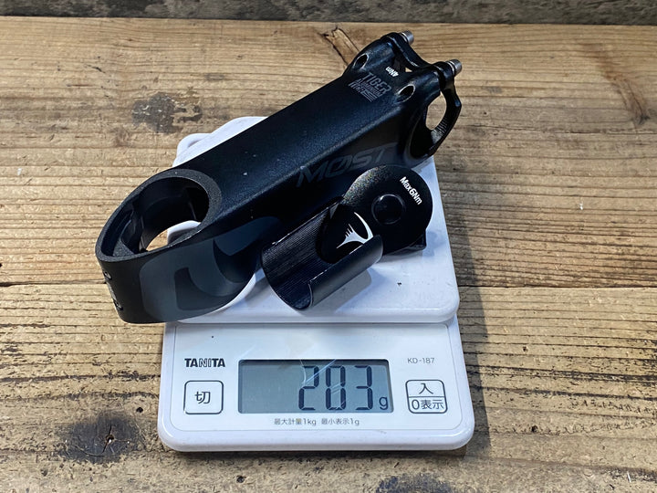 JZ731 モスト MOST タイガー TIGER ALU TiCR アルミ ステム OS Φ31.8 120mm -8°