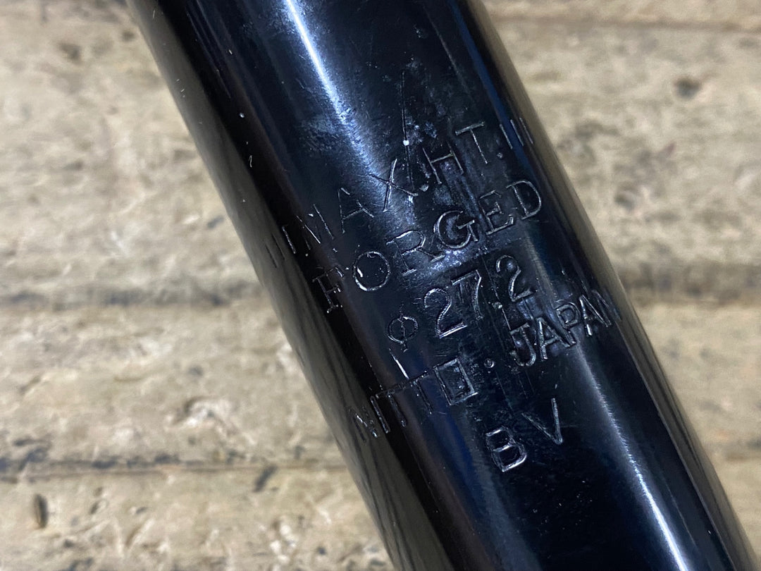 KJ492 シムワークス SIM WORKS by NITTO Froggy アルミ シートポスト 黒 300mm Φ27.2 0mm