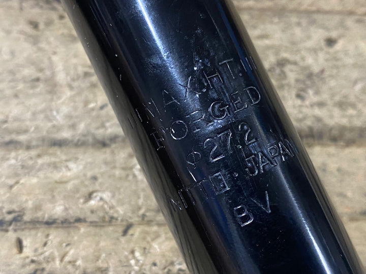 KJ492 シムワークス SIM WORKS by NITTO Froggy アルミ シートポスト 黒 300mm Φ27.2 0mm