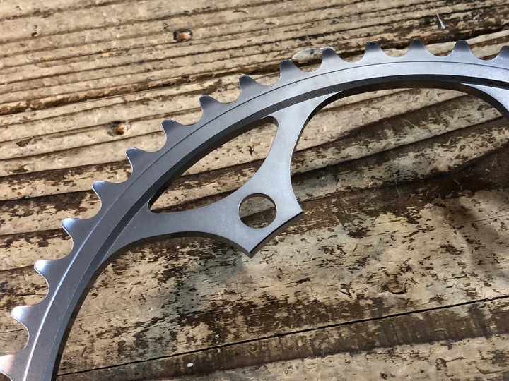 JY165 シマノ SHIMANO デュラエース DURA-ACE チェーンリング 厚歯 48T njs