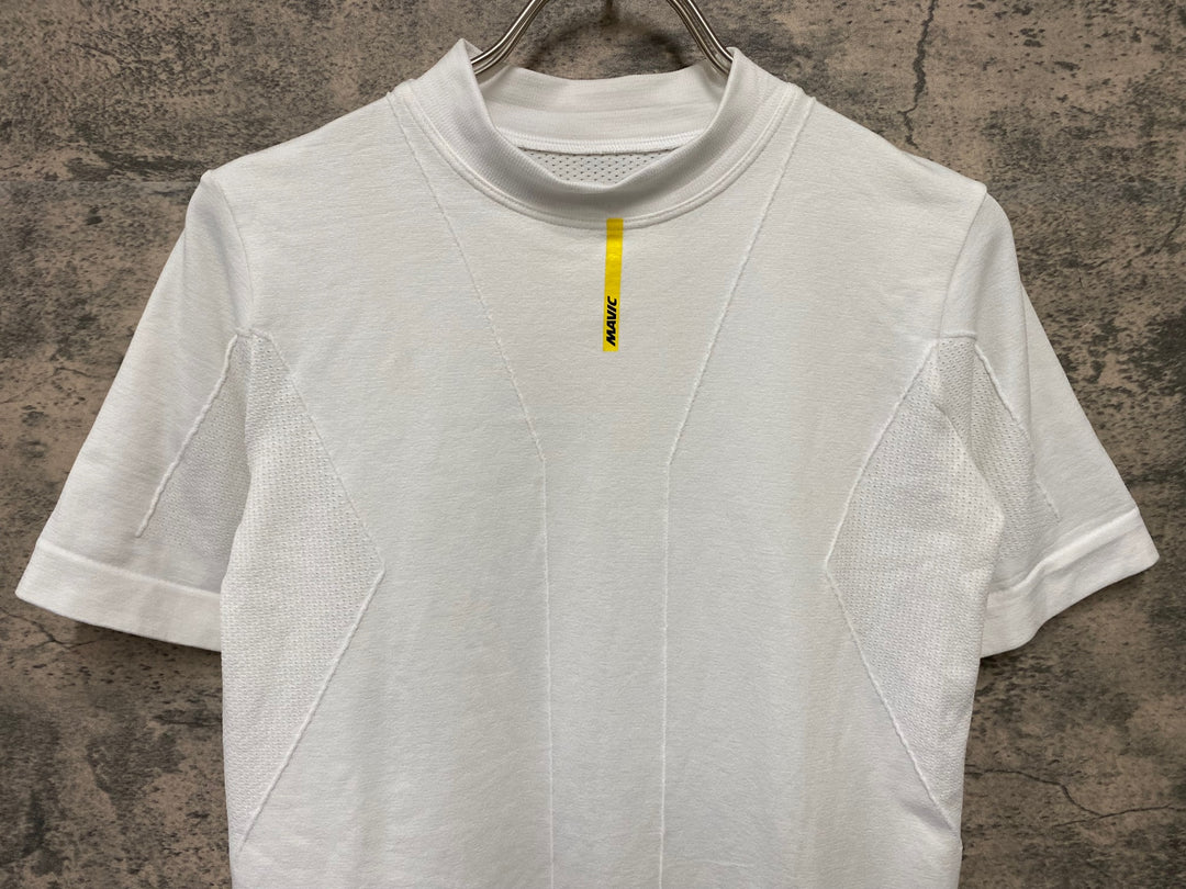 KH359 マヴィック MAVIC T-シャツ 白 XS-S