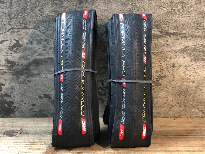 JR597 IRC フォーミュラー FORMULA PRO TL 28C 2本セット チューブレスレディ タイヤ RBCC