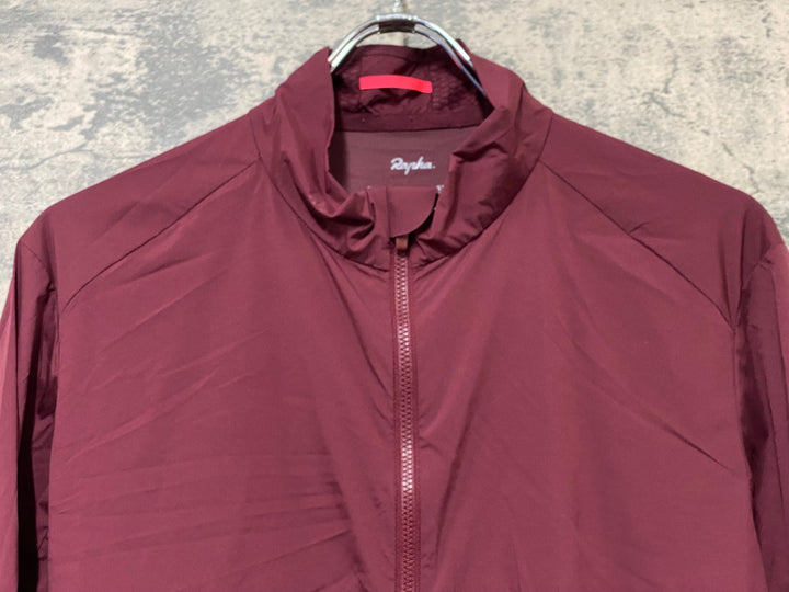 KM920 ラファ Rapha PRO TEAM LIGHTWEIGHT WIND JACKET 長袖 ウィンドブレーカー 赤 L